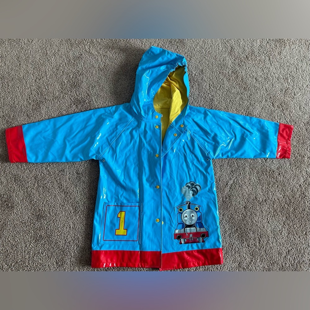Thomas the Train raincoat